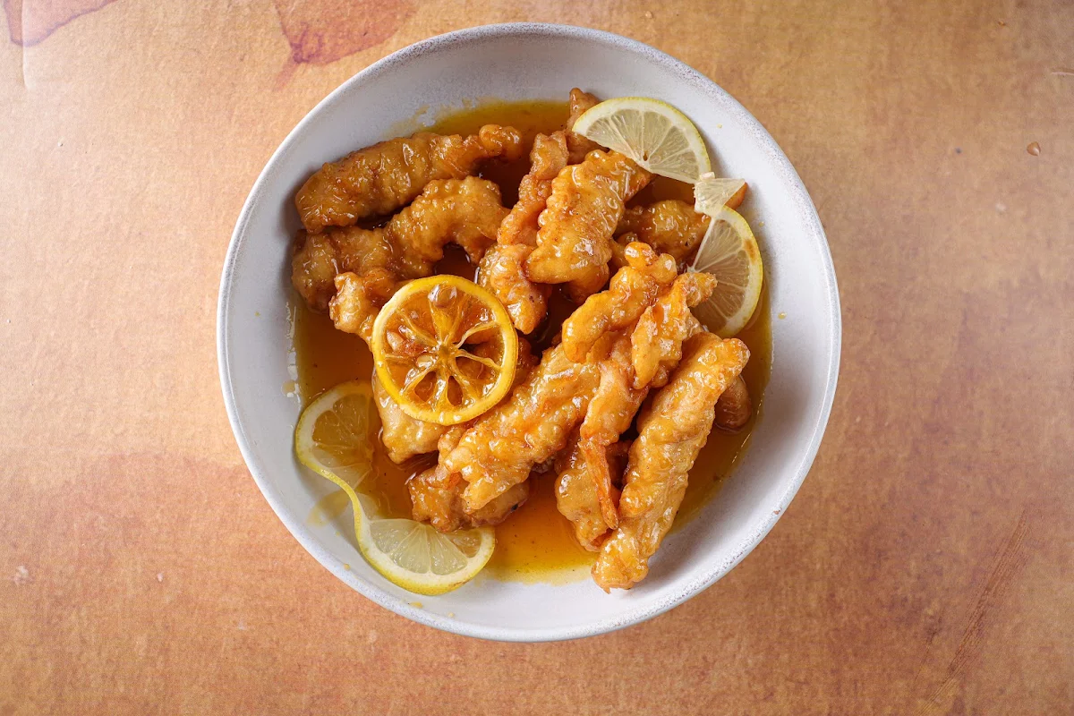 lemon chicken 柠檬鸡